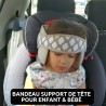 Support de tête pour bébé en voiture