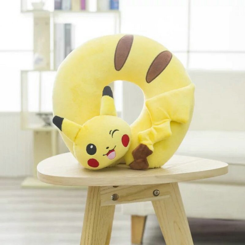 Acheter Oreiller / Coussin de Voyage Pikachu Pokémon à pas cher